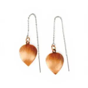 Breathe & Adorn ER sb copper tear drop