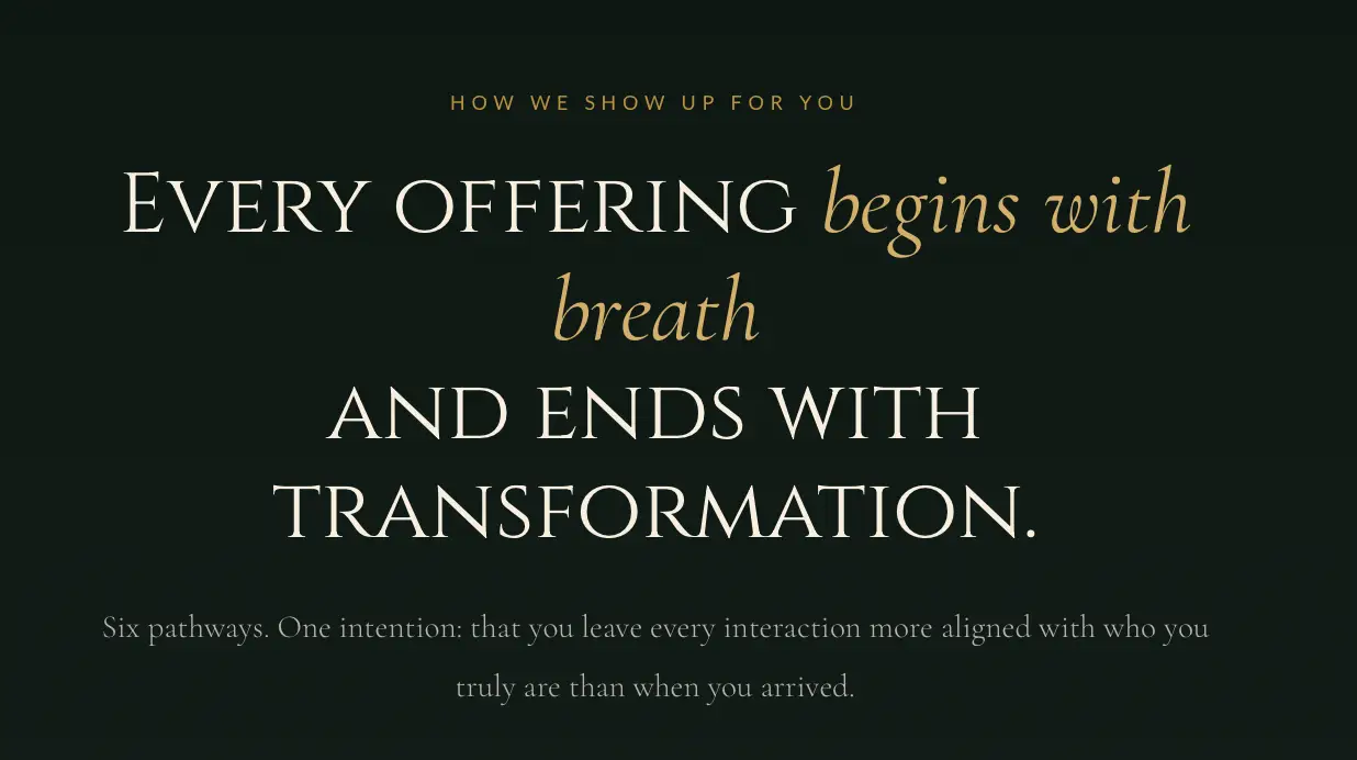 how we show up for you image